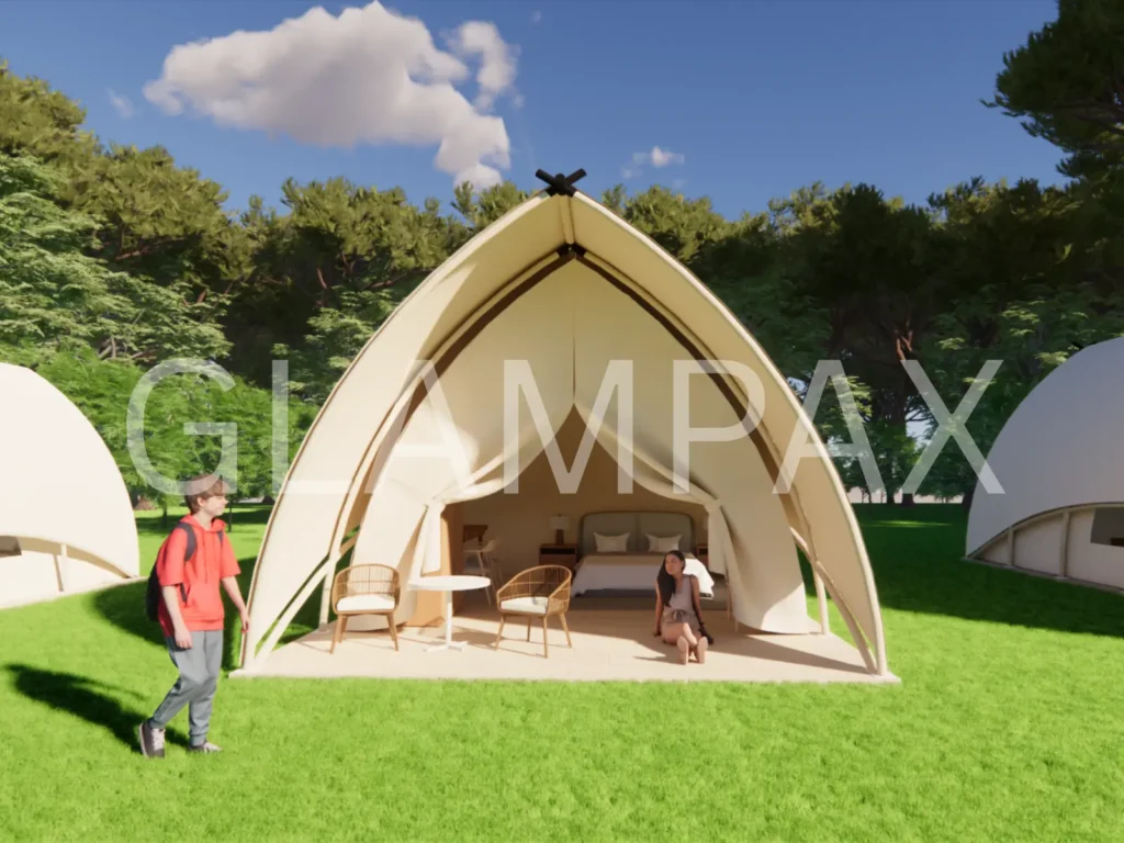 tenda glamping arcus glampax