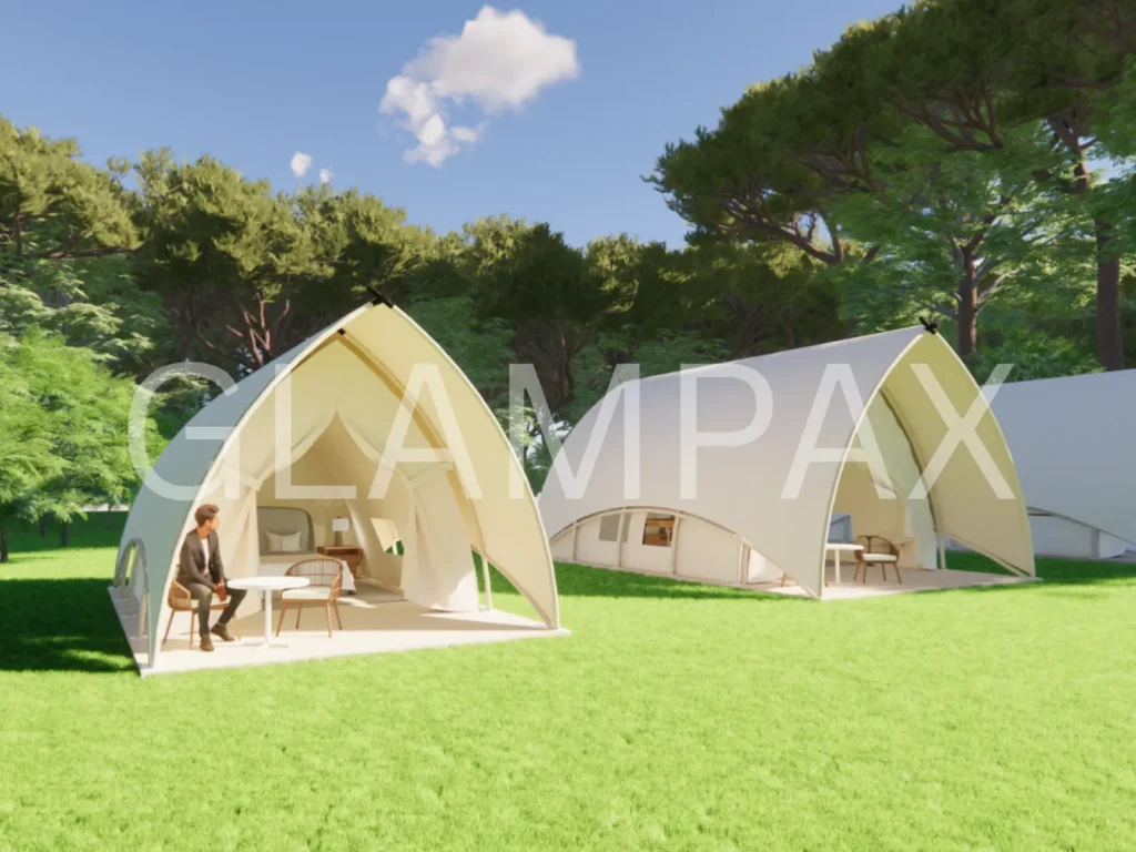 tenda glamping arcus glampax